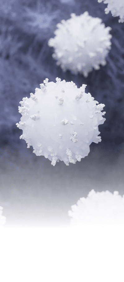 Lymphocytes and biological immune system, 3d rendering. 3D illustration.